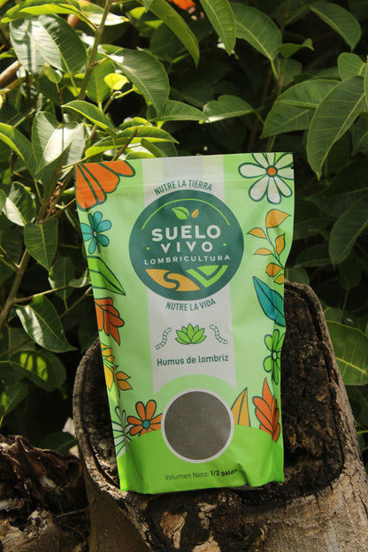 SueloVivoPR Worm Castings (1/2Gal)